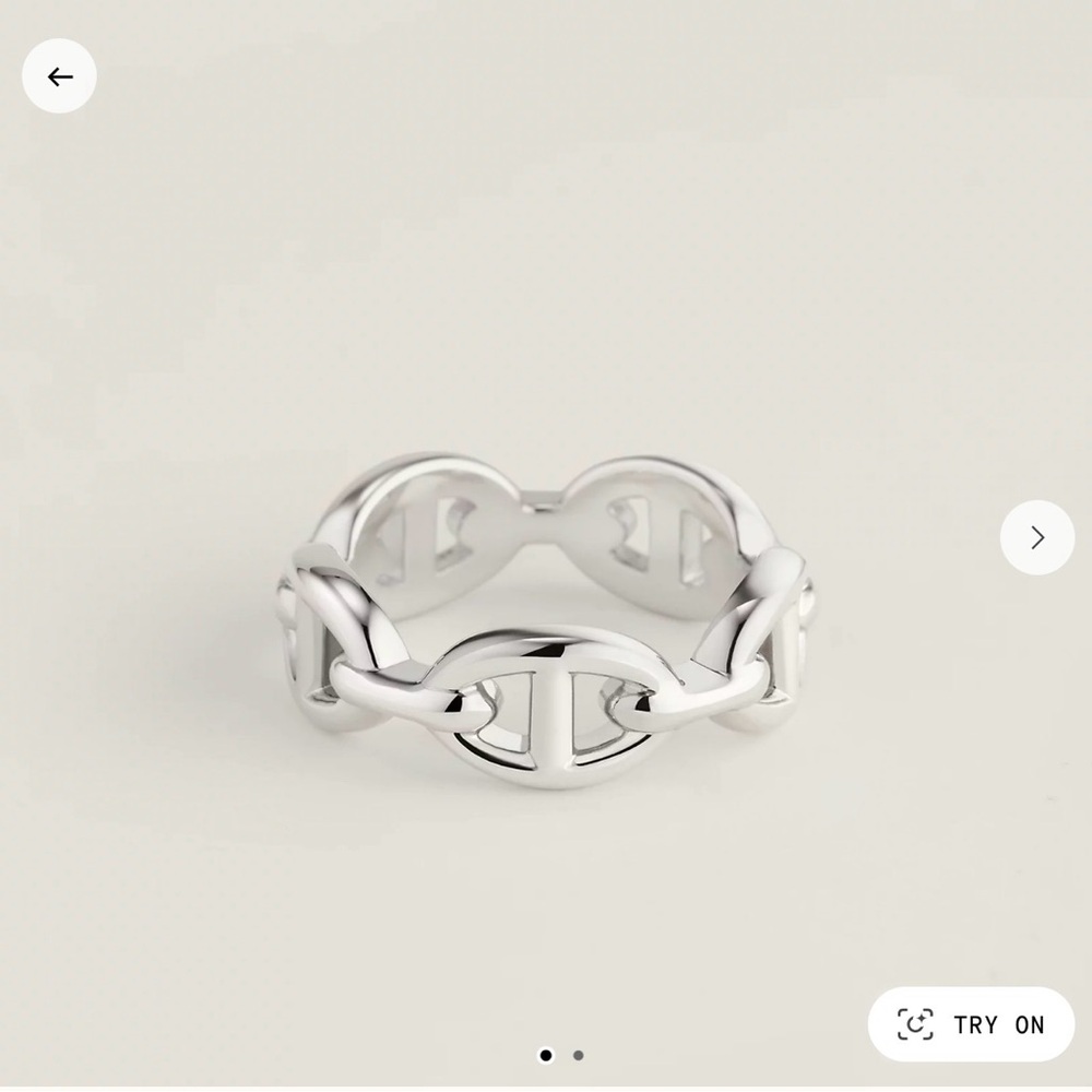 Hermes Chaine d'ancre Enchainee ring, small mode